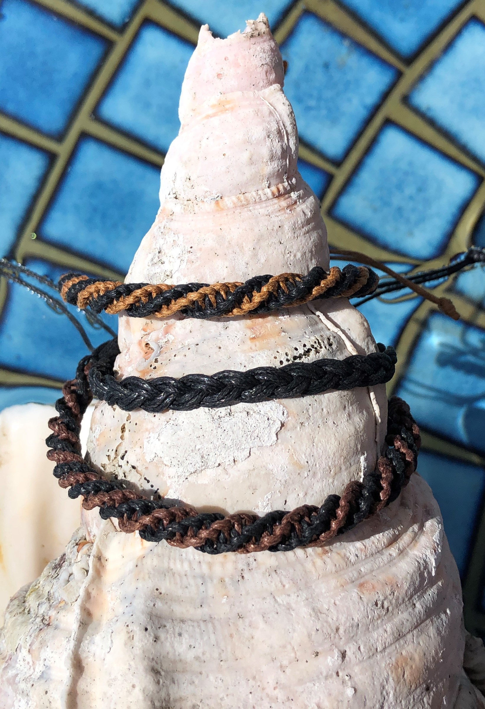 Natural woven bracelets