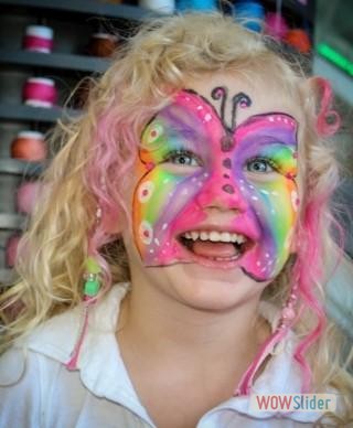 Face Painting at Gold Coast and Surfers Paradise
