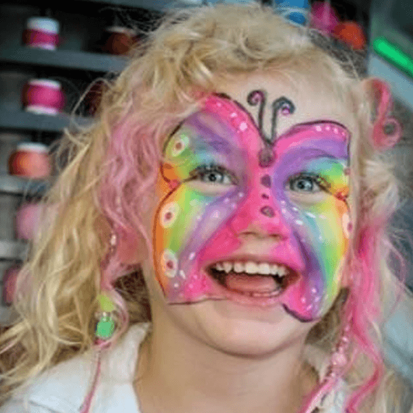 Kids Face Painting at Gold Coast and Surfers Paradise
