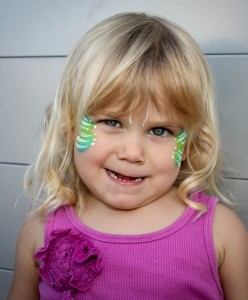 Face Painting at Gold Coast and Surfers Paradise