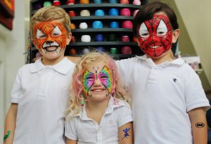 Face Painting for kids at Gold Coast and Surfers Paradise