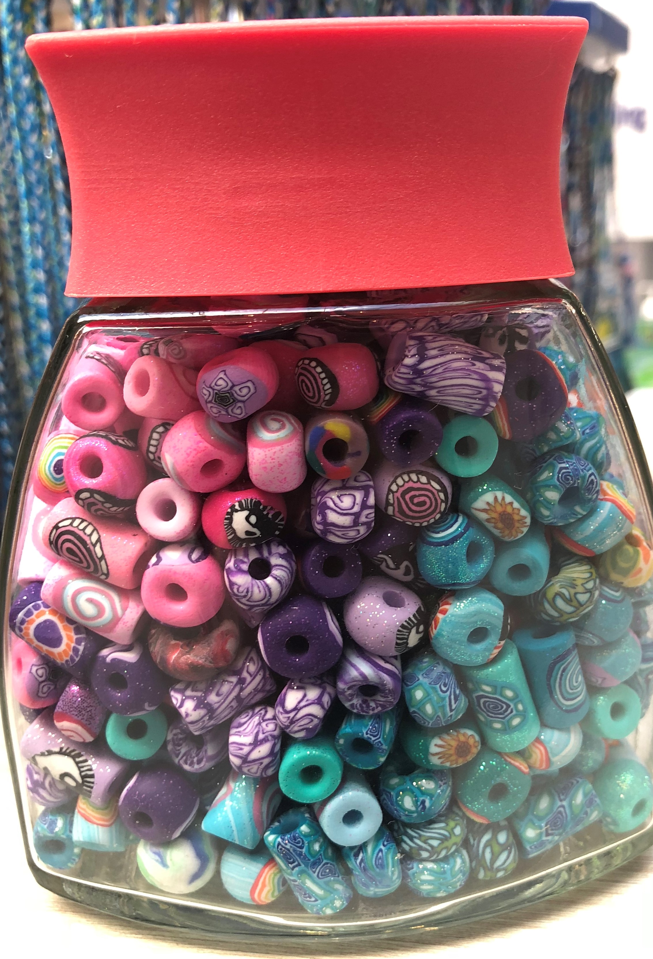 Guess how many beads in the jar?