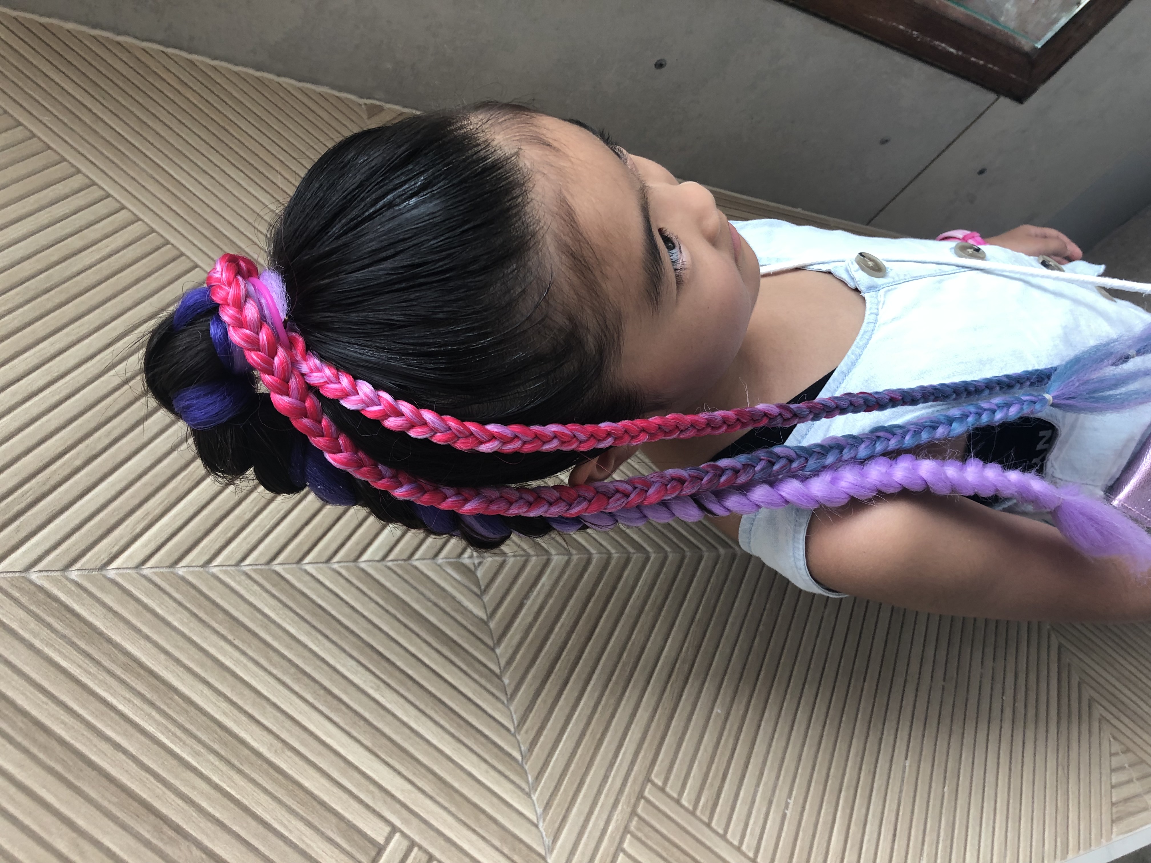 Removable hairwraps at Gold Coast and Surfers Paradise