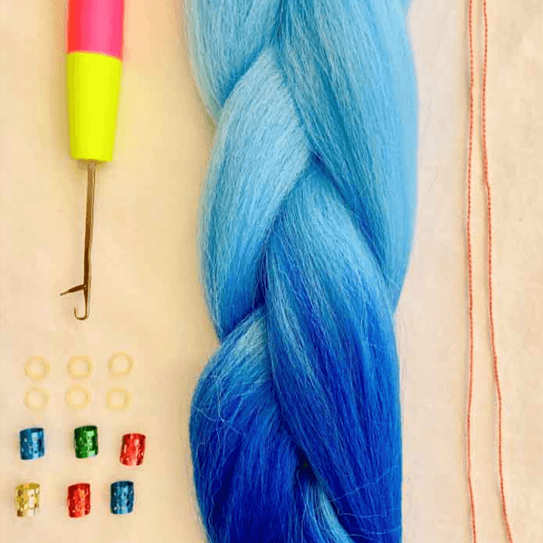Double Dutch Braid Mermaid/Braid DIY Braiding Kit