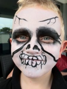 Scary Face Painting at Gold Coast and Surfers Paradise