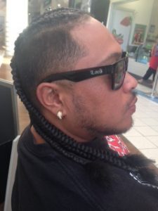 Cornrows for males at Gold Coast and Surfers Paradise