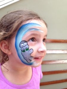 daisy Face Painting at Gold Coast and Surfers Paradise